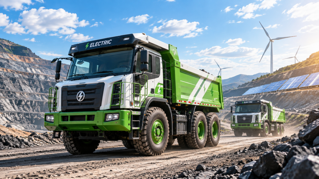 Green Mining Transformation: New Energy Mining Truck Trends and Key Parts Demand