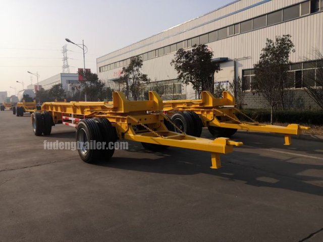 2 Axle Skeletal Full Trailer