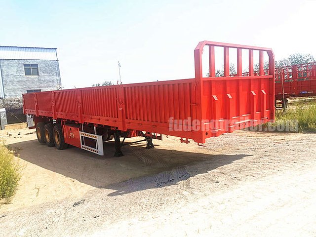 3 Axles Dropside Wall Trailer