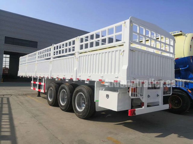 3 Axles Fence Cargo Trailer