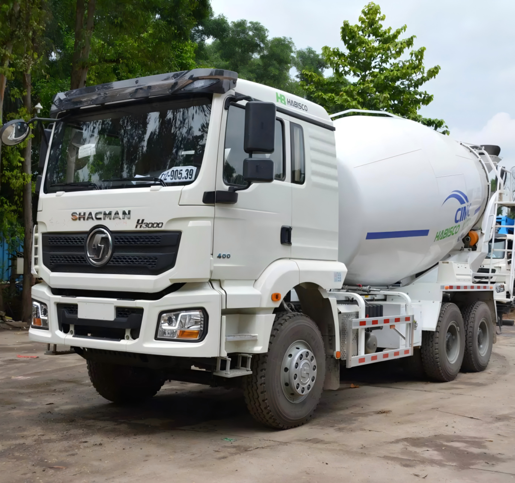 Shacman H3000 CNG Mixer Truck