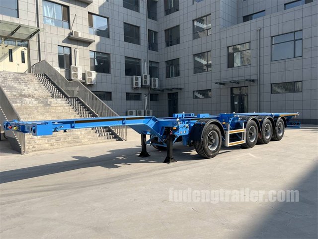 4 Axle 40FT Skeletal Trailer