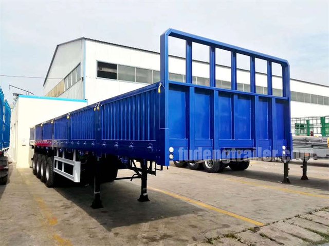 4 Axle 80T Dropsides Trailer