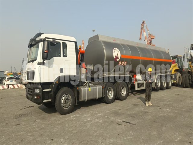 40K liters Aluminum Alloy Fuel Tanker Trailer