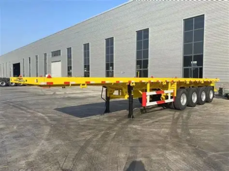 DECHUANG 40FT Container Skeletal Semi Trailer - image 1