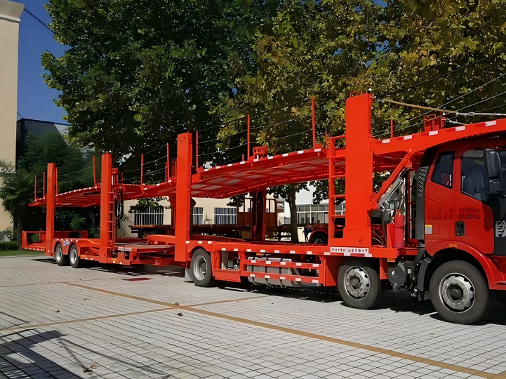 DECHUANG 8 Units Car Carrier Trailer - image 1