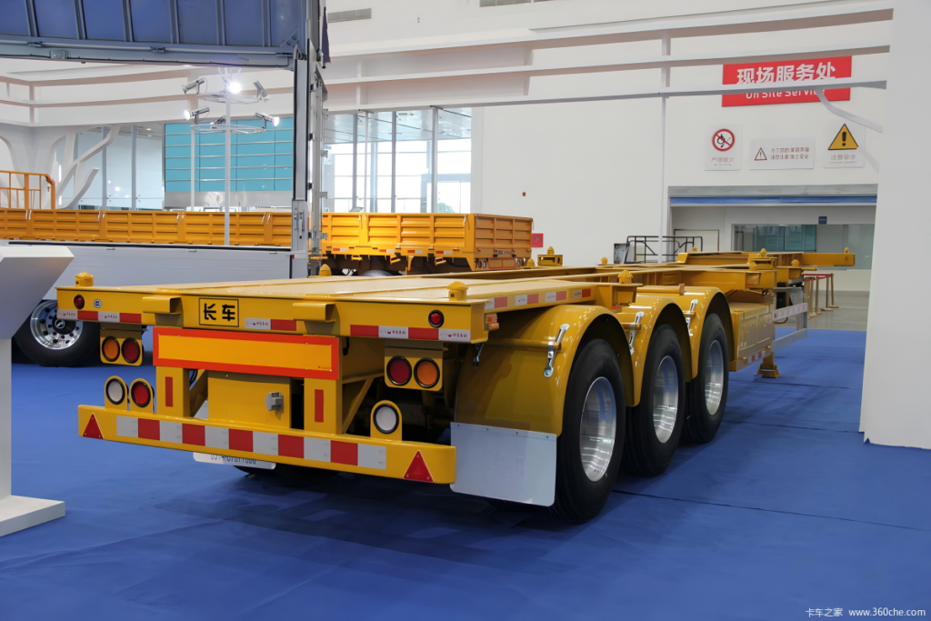 DECHUANG 40FT Container Terminal Semi Trailer - image 1
