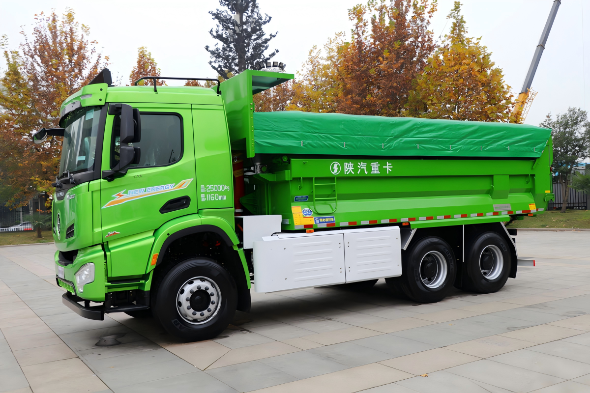 SHACMAN H6000 6×4 Pure Electric Truck SX3250KY394N - image 4