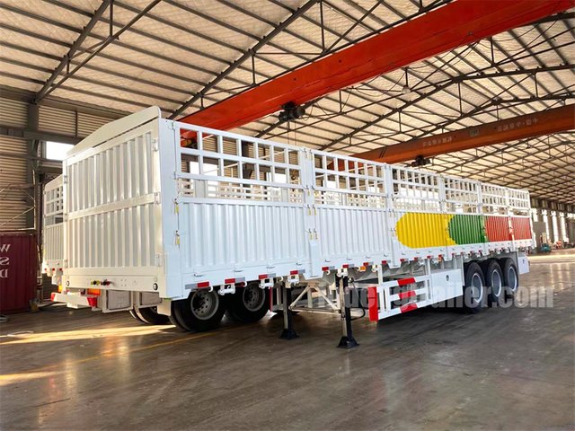 Fence Warehouse Semi Trailer