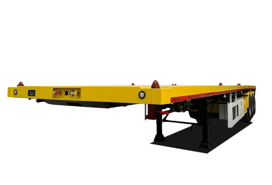 DECHUANG 3 Axles Flatbed Semi Trailer - image 1