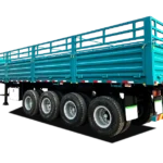 DECHUANG Side Wall Semi Trailer for Cargo Transport