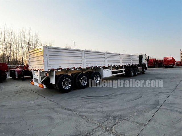 Trailer Triaxle With Boards