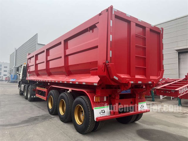 U Shape Dump Truck Trailer