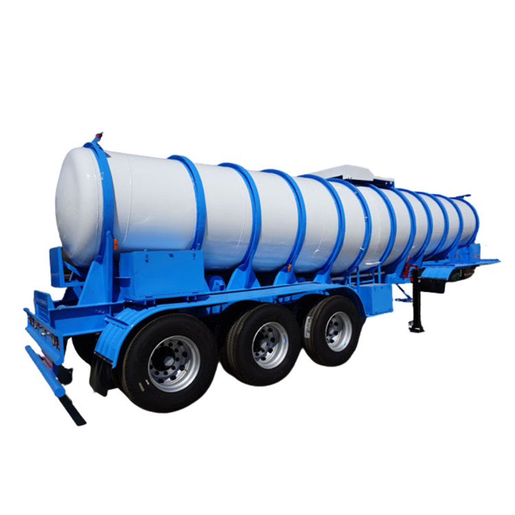 DECHUANG 30m³ Sulphuric Acid Tanker Semi Trailer - image 2