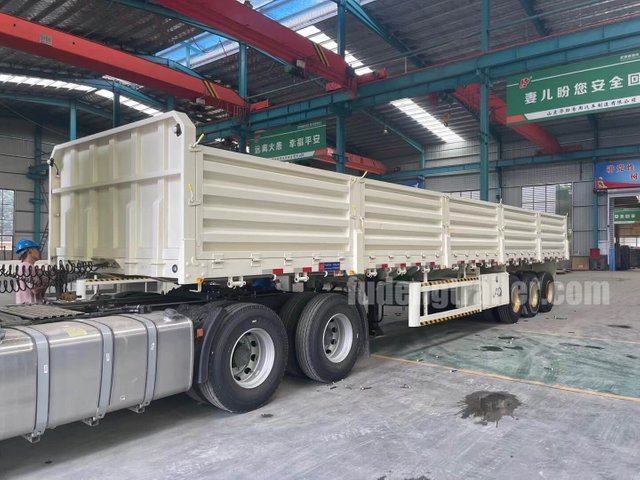 50T Sidewall Dropsides Trailer