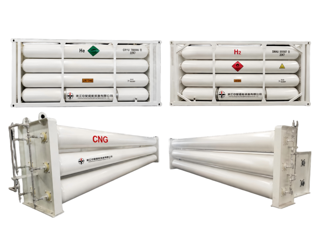 DECHUANG CNG Jumbo Tube Skid Container