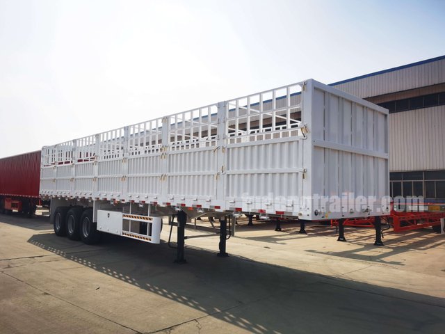 60T Fence Bulk Cargo Trailer