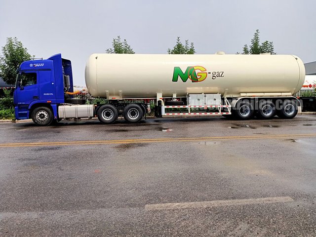 26T LPG Gas Tanker Trailer