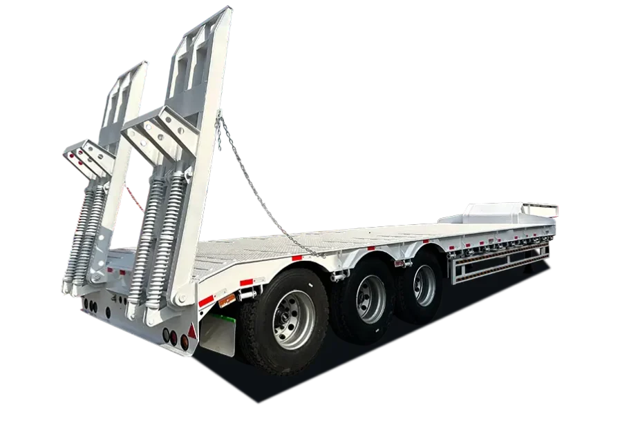 DECHUANG Hydraulic Lowbed Semi Trailer - image 1