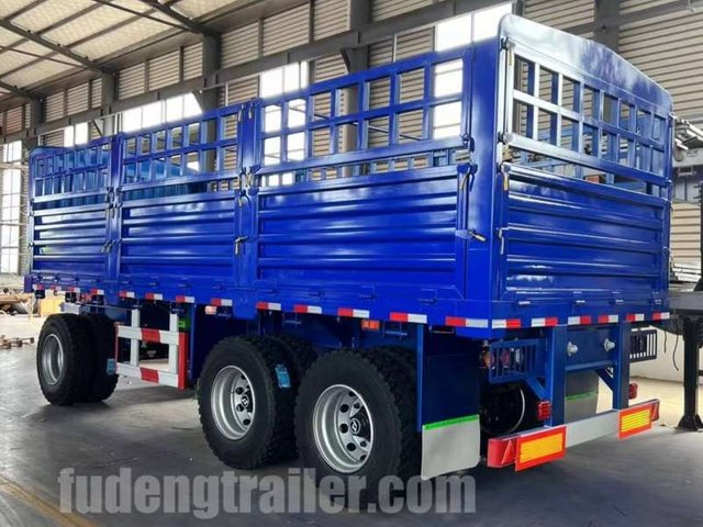 3 Axle Fence Drawbar Trailer