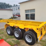 DECHUANG 20ft Container Transport Semi Trailer