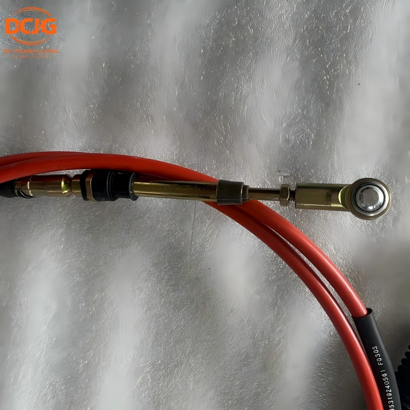 SHACMAN Delong F3000 M3000 Gear Shift Cable DZ95319240561 4500mm Heavy Truck Transmission Part - image 4