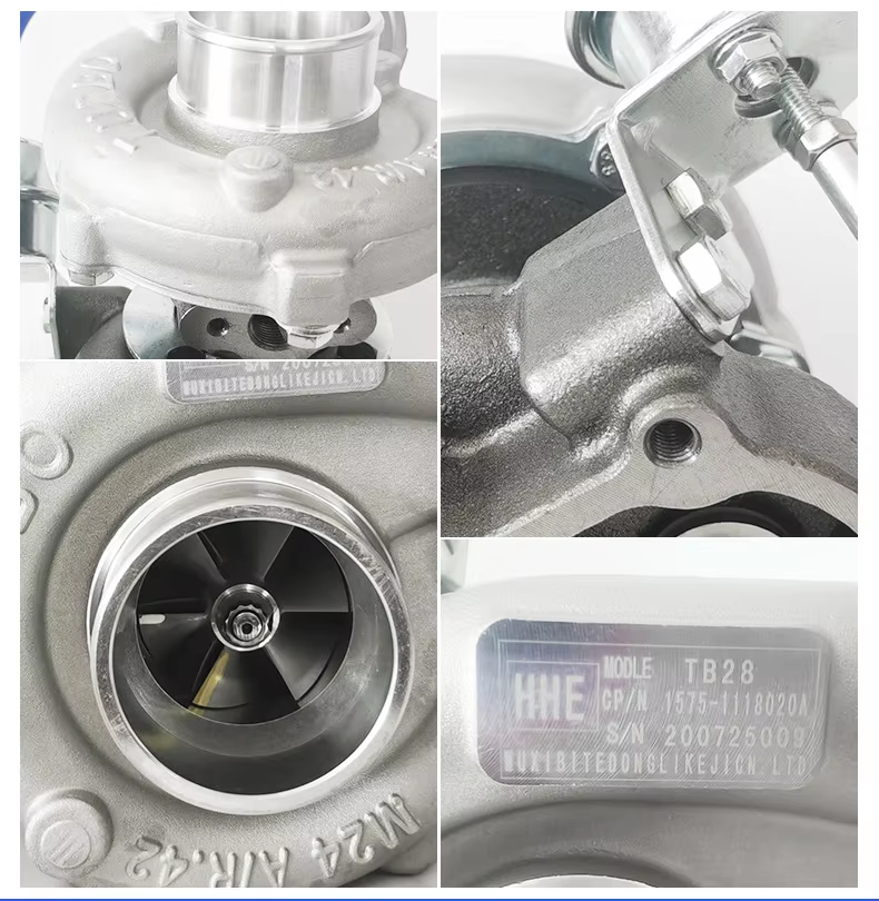 DECHUANG 202V09100-7841 Turbocharger for SITRAK 6SD1 Diesel Engine - image 6