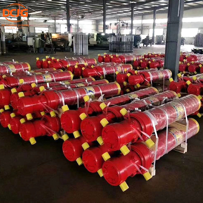 DECHUANG Deepkaler 140-4-4300 Front Mount Telescopic Hydraulic Cylinder for Dump Truck - image 4