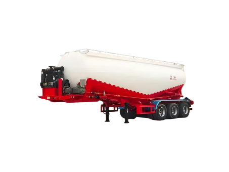 DECHUANG 20m³ / 25m³ / 30m³ Powder Material Tank Semi Trailer