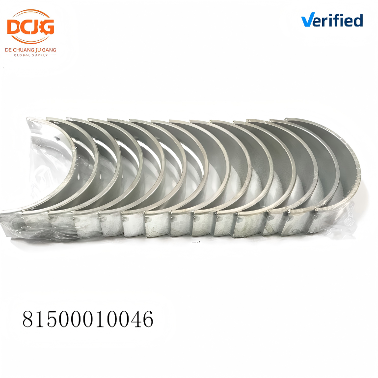 81500010046 815010249 815010250 VG1500010046 Main Bearing for WEICHAI Sinotruk HOWO SHACMAN DEUTZ SDLG Main Bearing - image 1