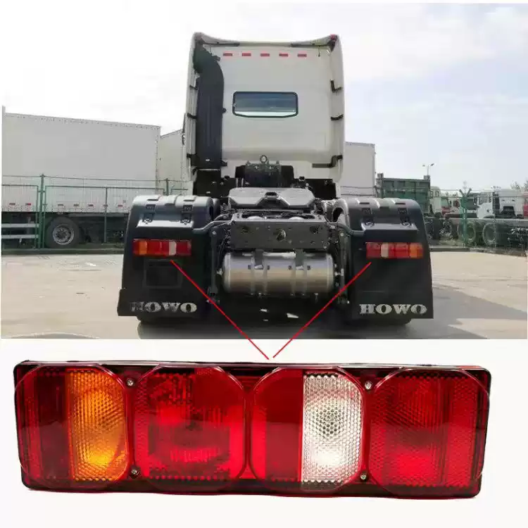 DECHUANG WG9925810001 WG9925810002 Rear Combination Lamp for SINOTRUK HOWO A7 Truck - image 4