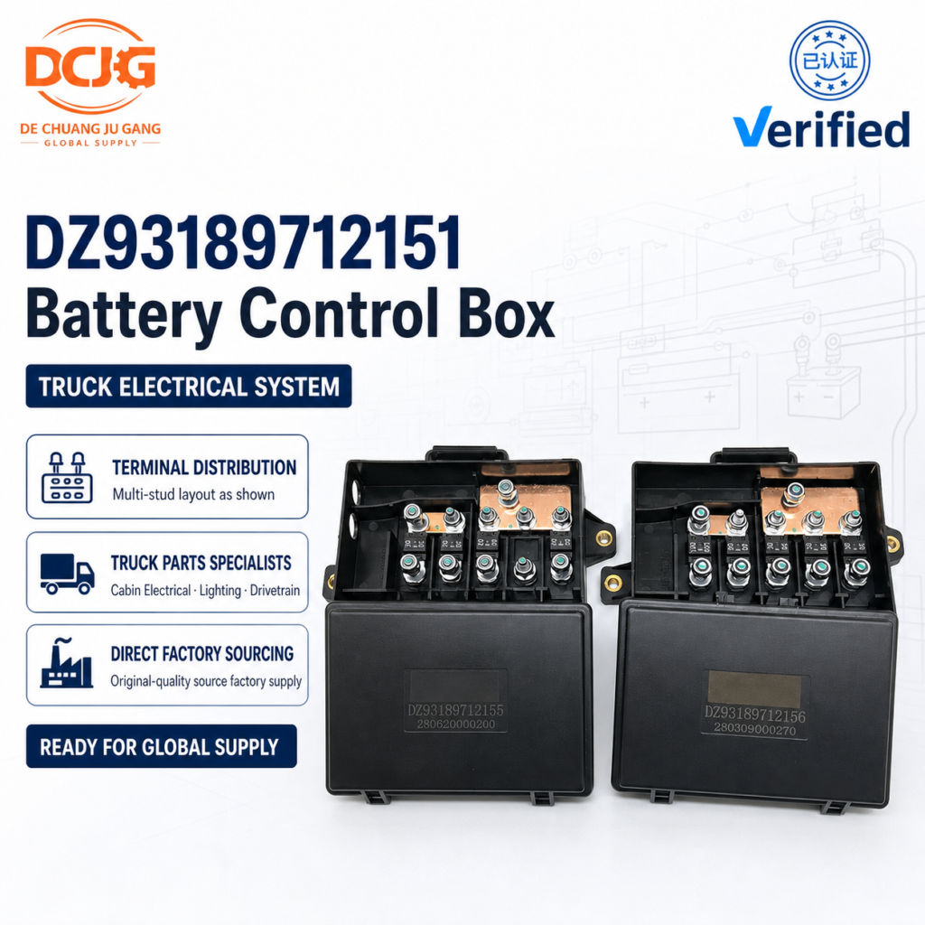 DECHUANG DZ93189712151 Chassis Electrical Box for SHACMAN F3000 Heavy Duty Truck