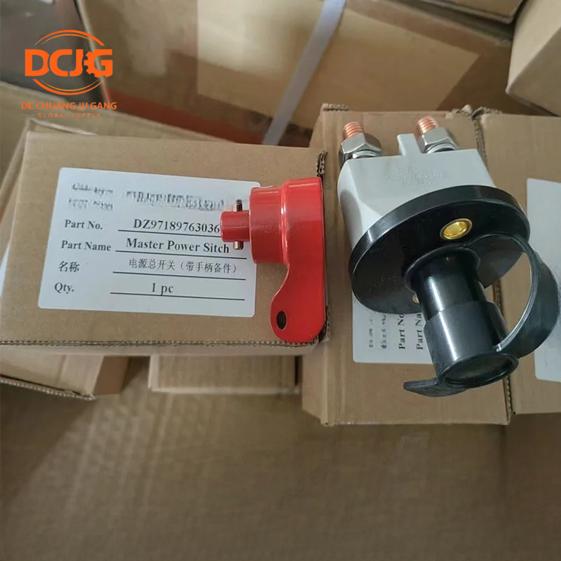 DZ97189763036 Battery Main Switch for SHACMAN Delong X3000 X5000 F3000 Master Power Disconnect Isolator Truck Electrical Parts