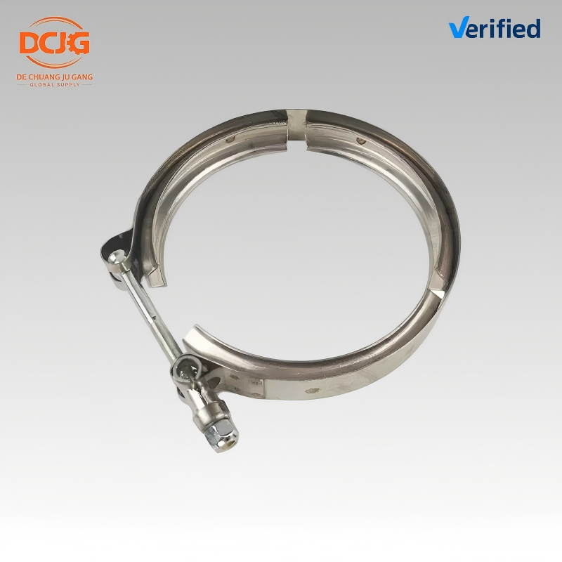 Foton Auman GTL EST Exhaust Pipe Clamp 1325312060019 Heavy Duty Muffler Band Clamp Truck Parts - image 1