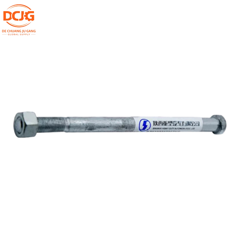 SHACMAN F3000 X3000 M3000 Front Leaf Spring Center Bolt Nut SZ970000796ZXS M14x1.5 New Truck Suspension Parts for