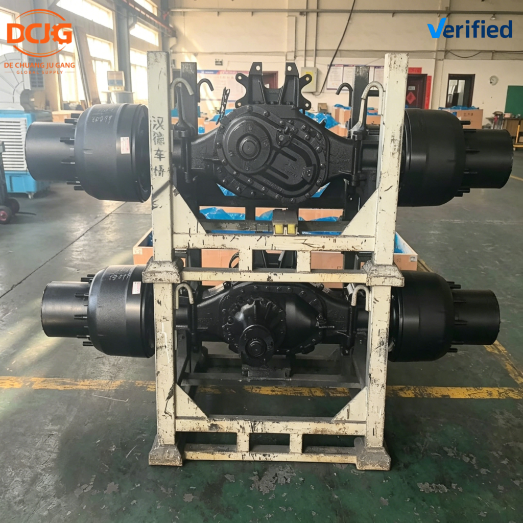 SHACMAN New RHD Front Axle Assembly DZ95189380393 Heavy Duty Truck Parts Commercial Vehicle Steering Axle Mechanical Components