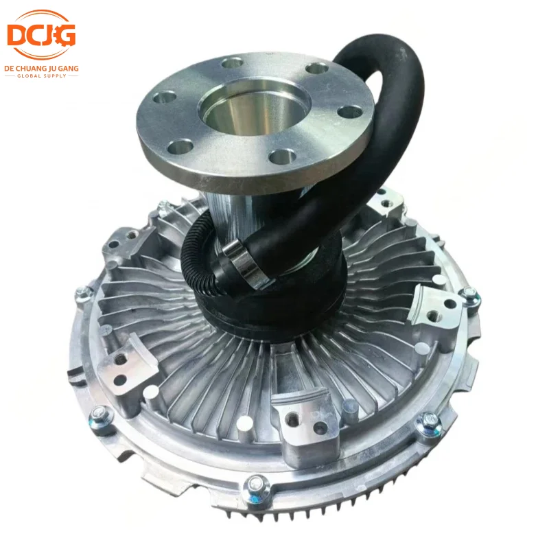 SHACMAN X3000 F3000 Engine Cooling Fan 4319872X Heavy Duty Truck Electronic Silicone Oil Radiator Fan Clutch