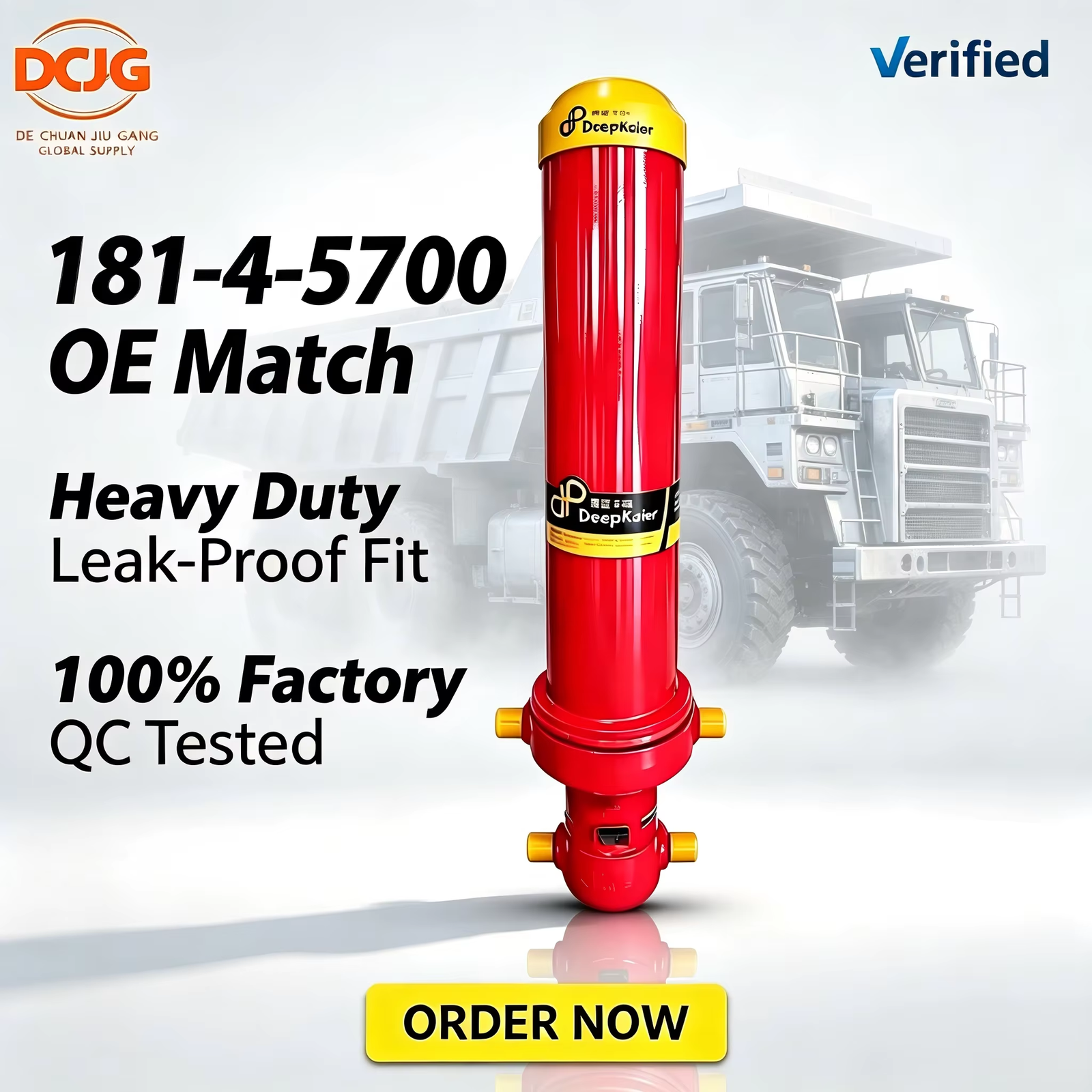 Deepkaler 181-4-5700 Hydraulic System Set for Truck Repair Replacement - image 2