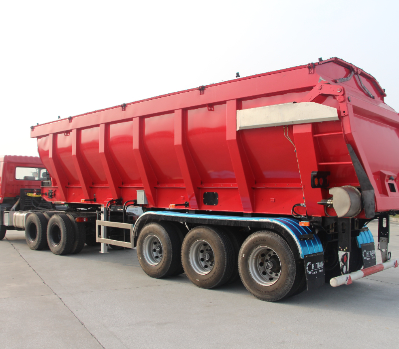 DECHUANG Conveyor Belt Semi Trailer - image 2