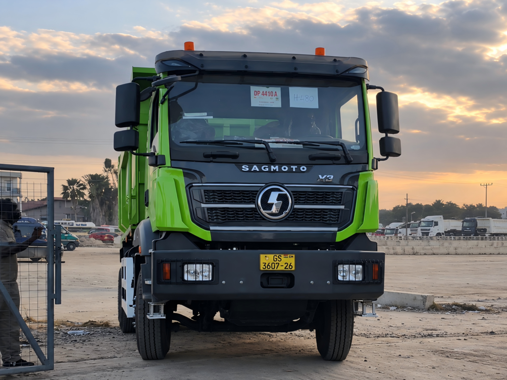SAGMOTO Heavy Trucks Expand in Ghana as Africa Infrastructure Demand Grows